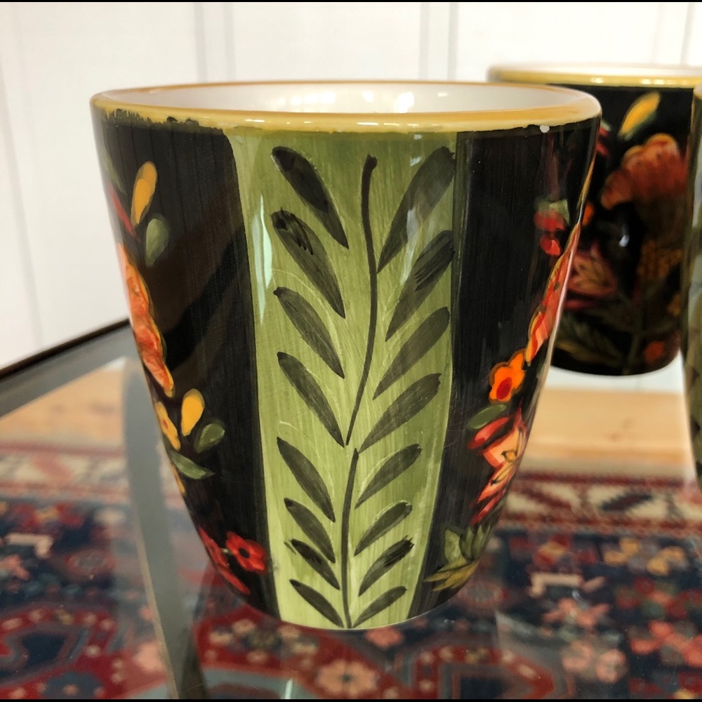 222 FIFTH Arabian Flower Coffee Mug - Picture 3 of 6